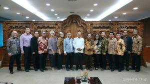 Audiensi dengan Menristek Dikti