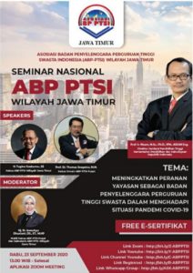 Seminar Nasional, Wilayah Jawa Timur tanggal 23 Sept 2020