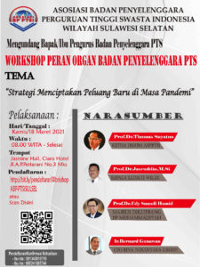 Workshop Peran Organ Badan Penyelenggara PTS