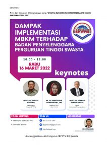 DAMPAK IMPLEMENTASI MBKM TERHADAP BADAN PENYELENGGARA PTS