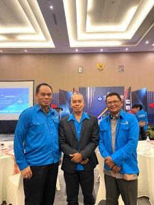 Bersama pak Kalem LLDIKTI 12 Acara Rakerwil LLDIKTI 12 Maluku – Maluku Utara di Hotel Santika Ambon