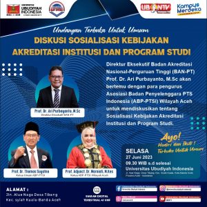 Acara Wilayah ABP PTSI Wilayah Aceh, 27 Juni 2023