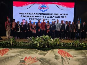 PELANTIKAN ABP PTSI WILAYAH NTB, 17 Januari 2024.